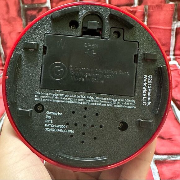 Peanuts Snoopy Air Snow musical Globe - Picture 3 of 6